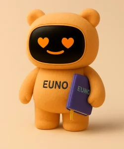 robot compagnon pour enfants Euno orange